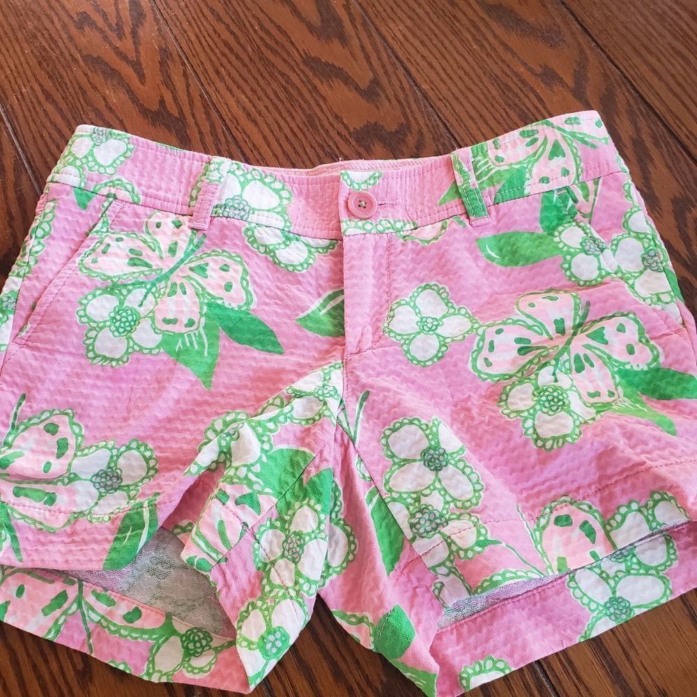 Lilly Pulitzer pretty pink tootie Callahan shorts - Picture 3 of 5